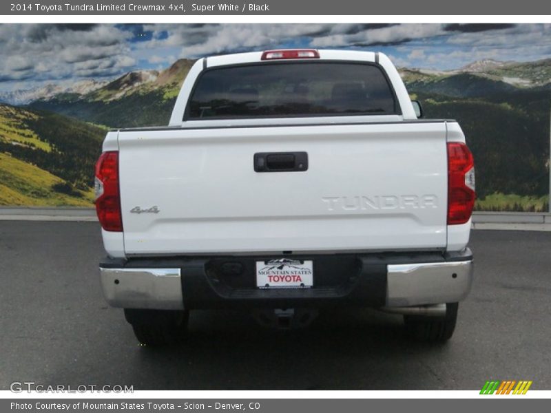 Super White / Black 2014 Toyota Tundra Limited Crewmax 4x4