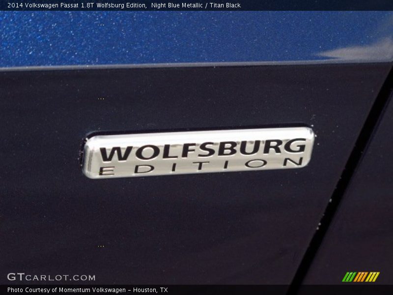  2014 Passat 1.8T Wolfsburg Edition Logo