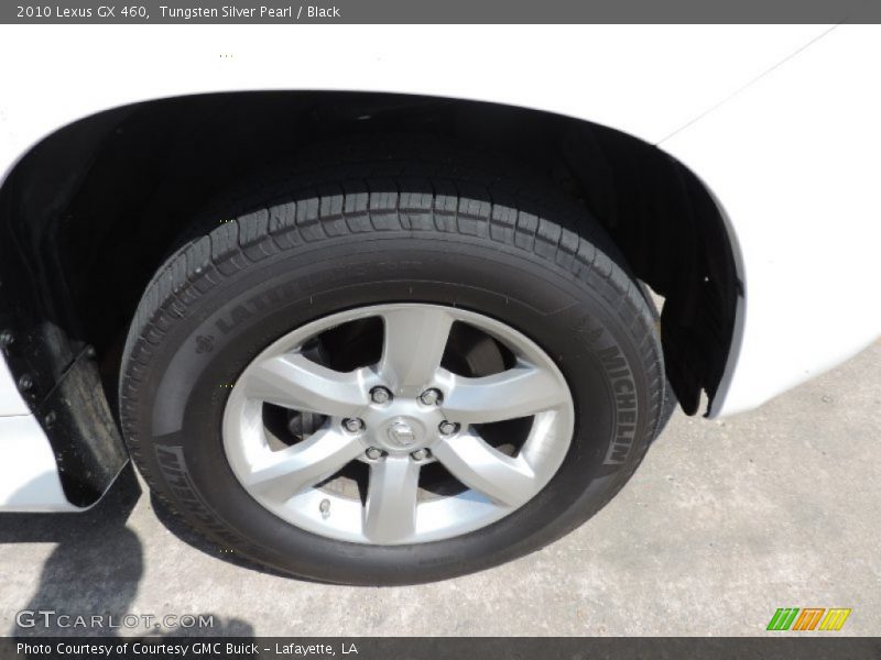 Tungsten Silver Pearl / Black 2010 Lexus GX 460