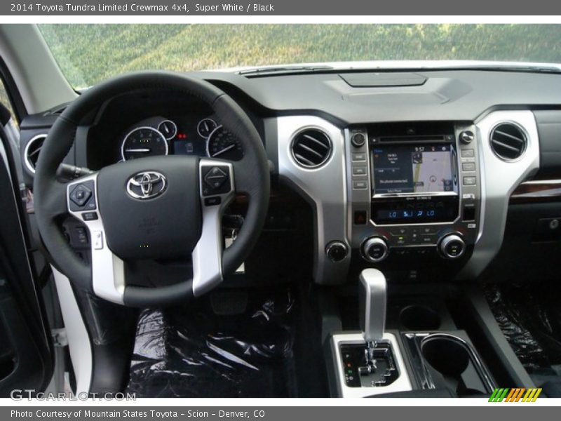 Super White / Black 2014 Toyota Tundra Limited Crewmax 4x4