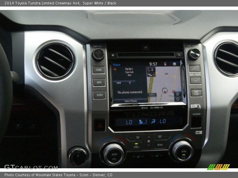 Super White / Black 2014 Toyota Tundra Limited Crewmax 4x4