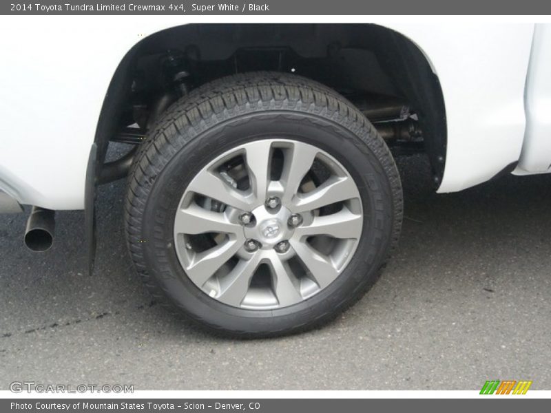 Super White / Black 2014 Toyota Tundra Limited Crewmax 4x4