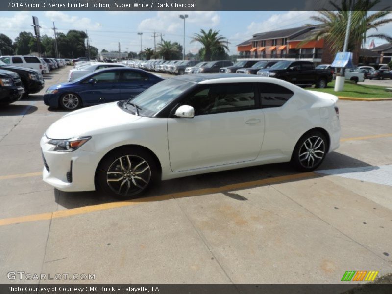 Super White / Dark Charcoal 2014 Scion tC Series Limited Edition