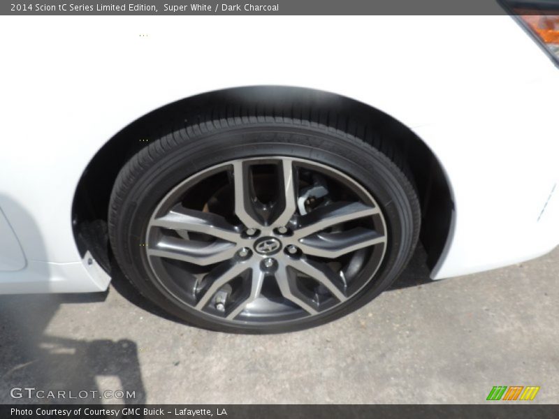 Super White / Dark Charcoal 2014 Scion tC Series Limited Edition