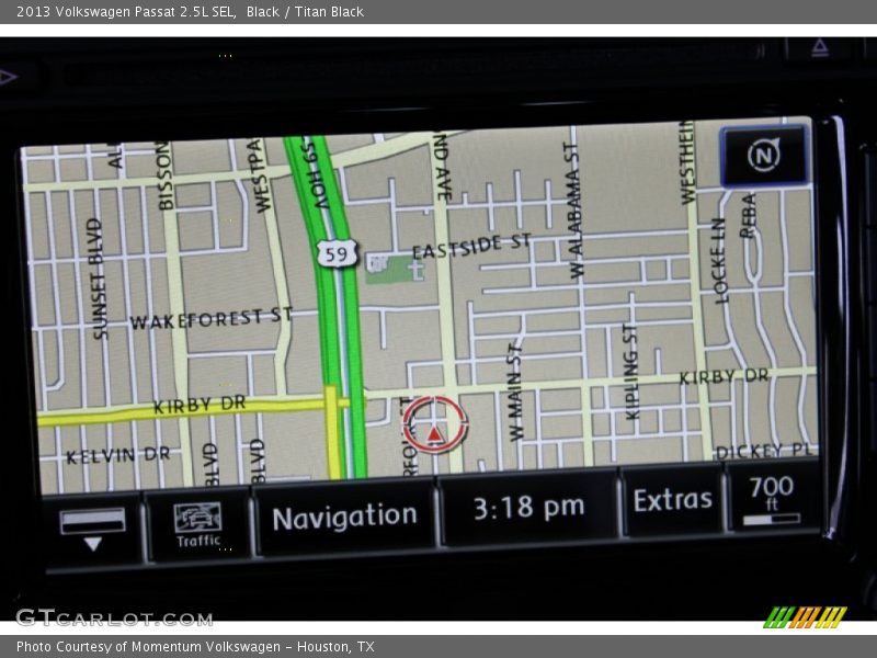 Black / Titan Black 2013 Volkswagen Passat 2.5L SEL