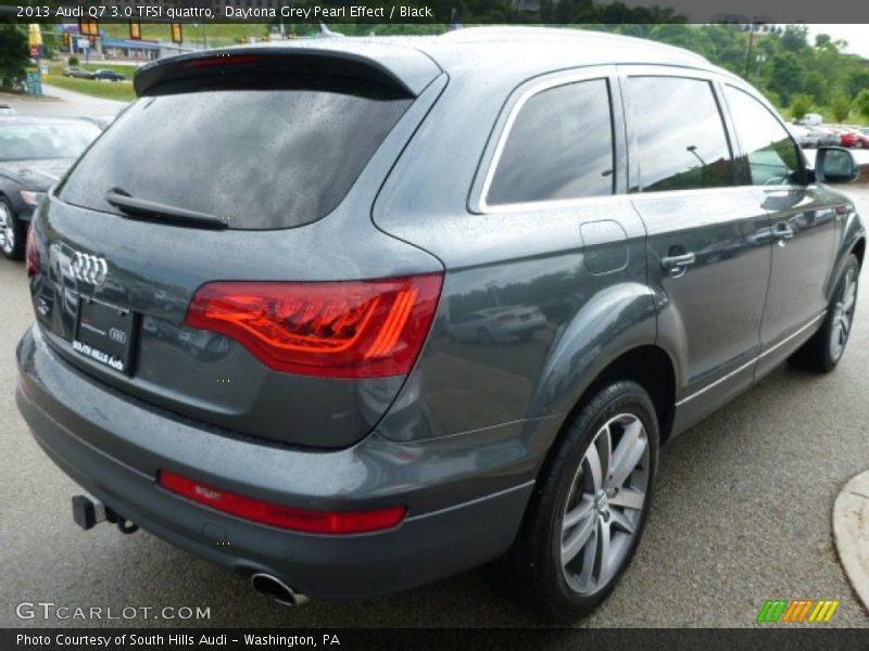 Daytona Grey Pearl Effect / Black 2013 Audi Q7 3.0 TFSI quattro