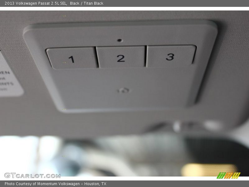 Black / Titan Black 2013 Volkswagen Passat 2.5L SEL