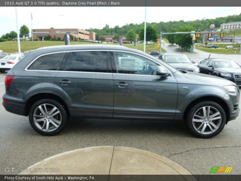 Daytona Grey Pearl Effect / Black 2013 Audi Q7 3.0 TFSI quattro