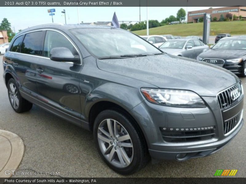 Daytona Grey Pearl Effect / Black 2013 Audi Q7 3.0 TFSI quattro