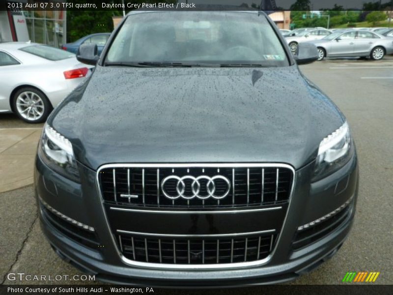 Daytona Grey Pearl Effect / Black 2013 Audi Q7 3.0 TFSI quattro