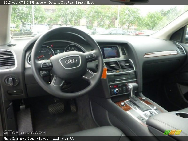 Daytona Grey Pearl Effect / Black 2013 Audi Q7 3.0 TFSI quattro