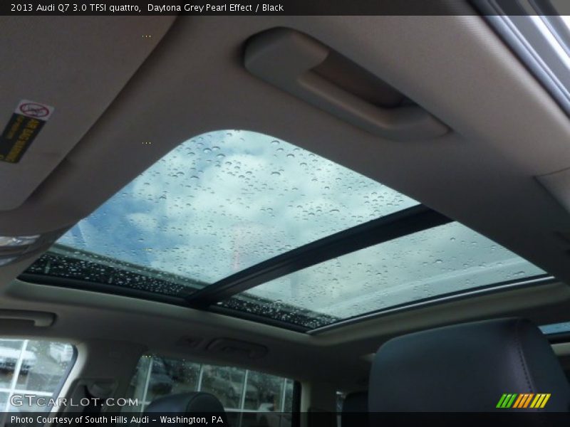 Daytona Grey Pearl Effect / Black 2013 Audi Q7 3.0 TFSI quattro