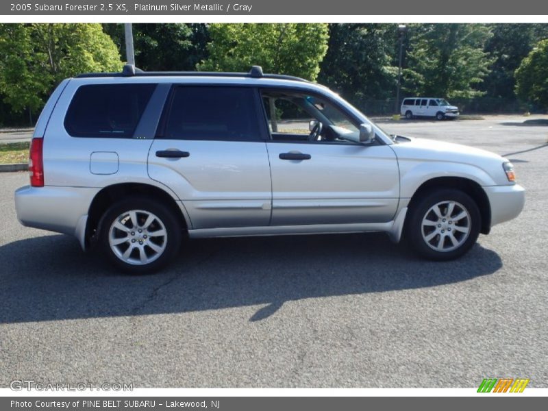 Platinum Silver Metallic / Gray 2005 Subaru Forester 2.5 XS