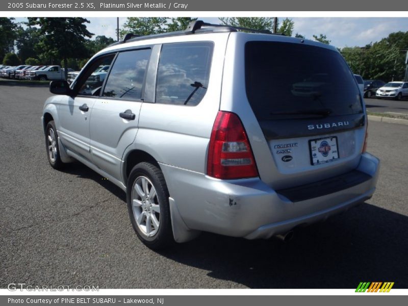 Platinum Silver Metallic / Gray 2005 Subaru Forester 2.5 XS