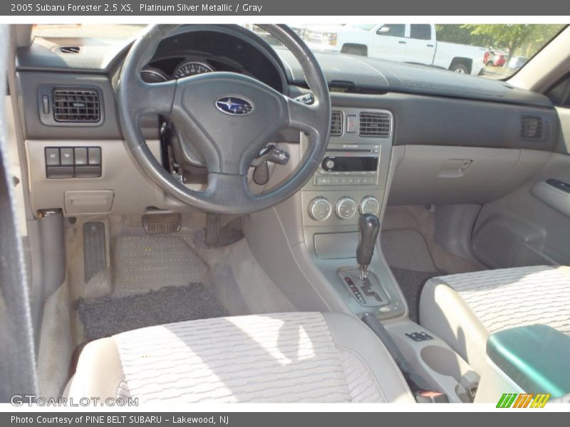 Platinum Silver Metallic / Gray 2005 Subaru Forester 2.5 XS