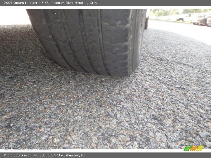 Platinum Silver Metallic / Gray 2005 Subaru Forester 2.5 XS