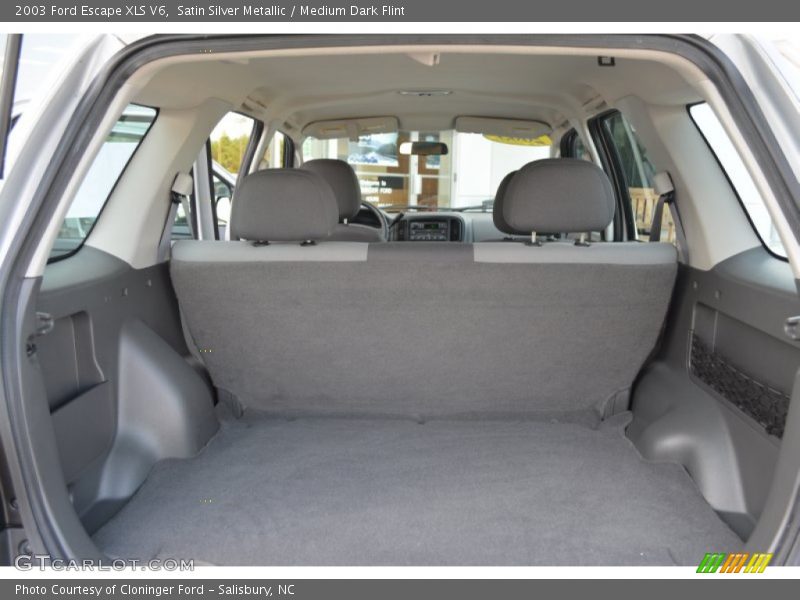 Satin Silver Metallic / Medium Dark Flint 2003 Ford Escape XLS V6