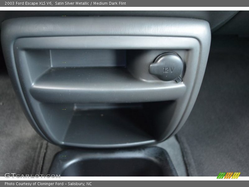 Satin Silver Metallic / Medium Dark Flint 2003 Ford Escape XLS V6