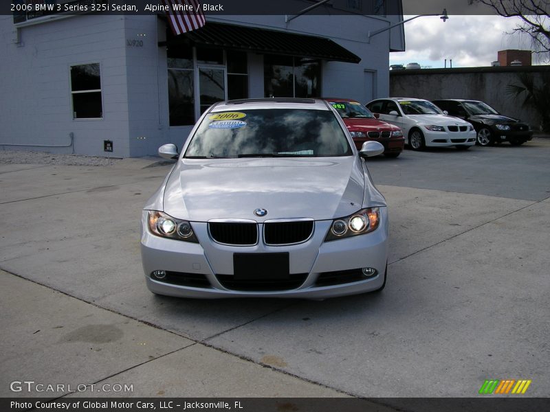 Alpine White / Black 2006 BMW 3 Series 325i Sedan