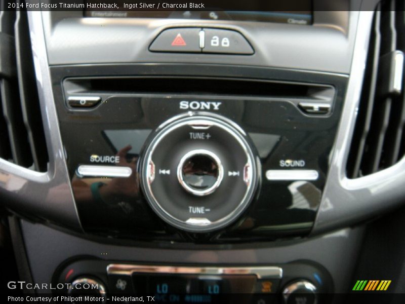 Ingot Silver / Charcoal Black 2014 Ford Focus Titanium Hatchback