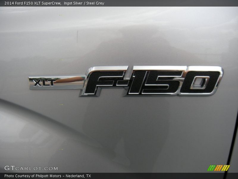 Ingot Silver / Steel Grey 2014 Ford F150 XLT SuperCrew