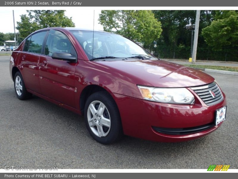 Berry Red / Gray 2006 Saturn ION 2 Sedan