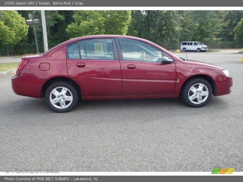 Berry Red / Gray 2006 Saturn ION 2 Sedan