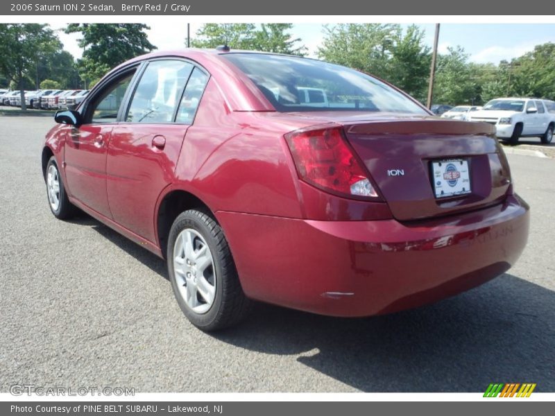 Berry Red / Gray 2006 Saturn ION 2 Sedan