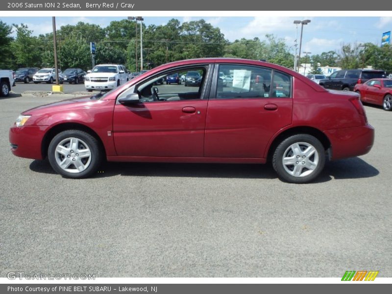 Berry Red / Gray 2006 Saturn ION 2 Sedan