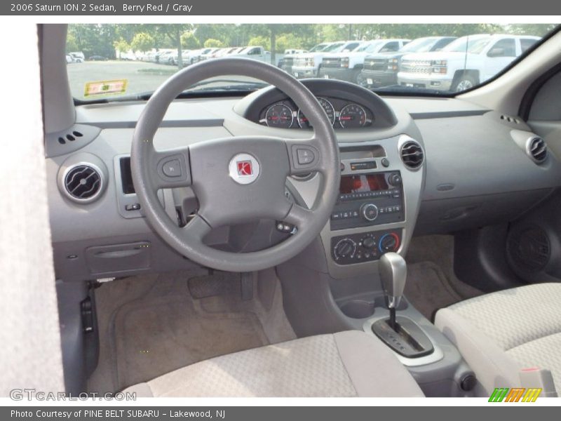 Berry Red / Gray 2006 Saturn ION 2 Sedan