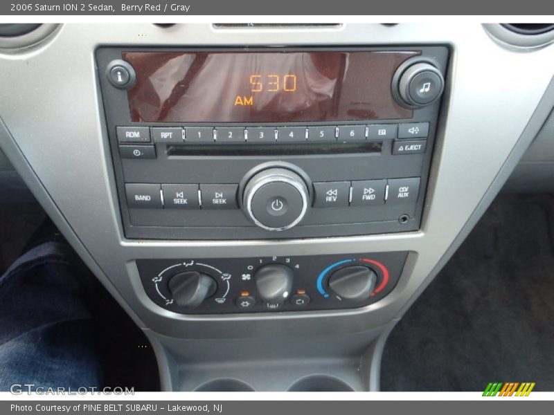 Berry Red / Gray 2006 Saturn ION 2 Sedan