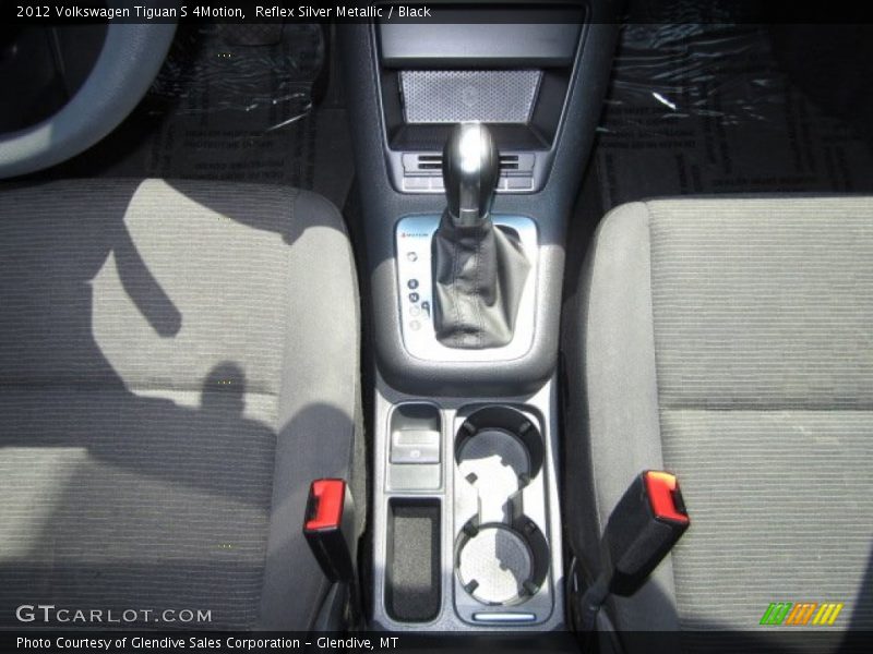 Reflex Silver Metallic / Black 2012 Volkswagen Tiguan S 4Motion
