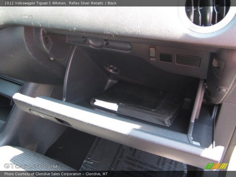 Reflex Silver Metallic / Black 2012 Volkswagen Tiguan S 4Motion