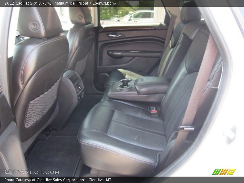 Platinum Ice Tricoat / Ebony/Ebony 2012 Cadillac SRX Luxury