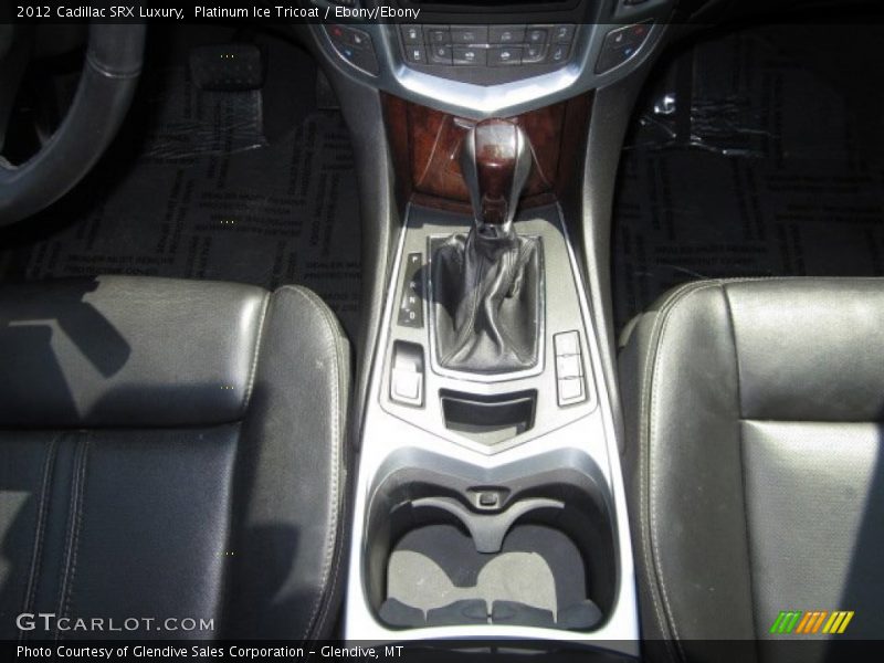 Platinum Ice Tricoat / Ebony/Ebony 2012 Cadillac SRX Luxury