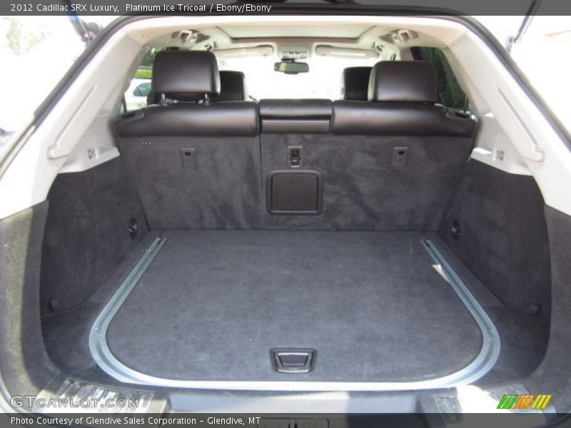 Platinum Ice Tricoat / Ebony/Ebony 2012 Cadillac SRX Luxury