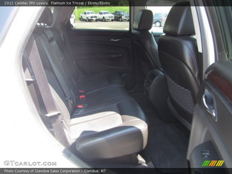 Platinum Ice Tricoat / Ebony/Ebony 2012 Cadillac SRX Luxury