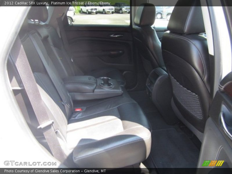 Platinum Ice Tricoat / Ebony/Ebony 2012 Cadillac SRX Luxury