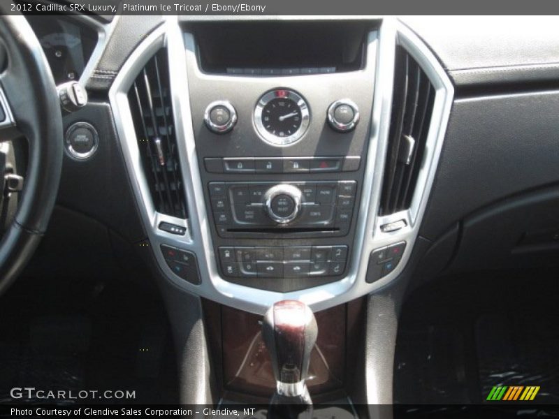 Platinum Ice Tricoat / Ebony/Ebony 2012 Cadillac SRX Luxury