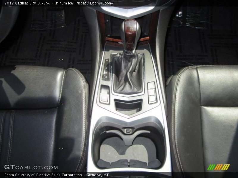 Platinum Ice Tricoat / Ebony/Ebony 2012 Cadillac SRX Luxury