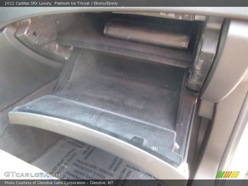 Platinum Ice Tricoat / Ebony/Ebony 2012 Cadillac SRX Luxury