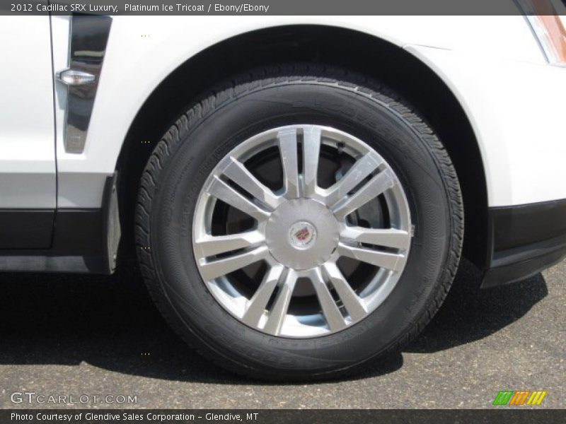 Platinum Ice Tricoat / Ebony/Ebony 2012 Cadillac SRX Luxury