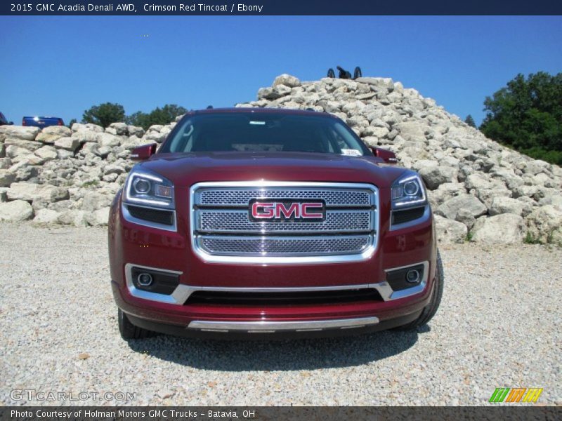 Crimson Red Tincoat / Ebony 2015 GMC Acadia Denali AWD