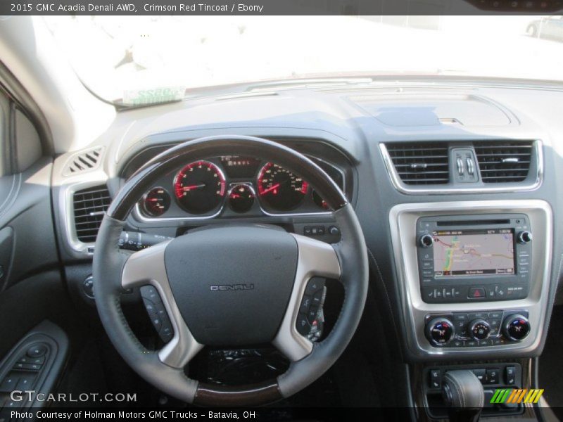 Crimson Red Tincoat / Ebony 2015 GMC Acadia Denali AWD