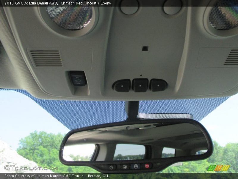 Crimson Red Tincoat / Ebony 2015 GMC Acadia Denali AWD