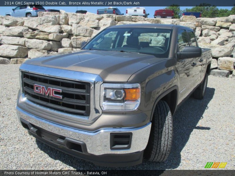 Bronze Alloy Metallic / Jet Black/Dark Ash 2014 GMC Sierra 1500 Double Cab