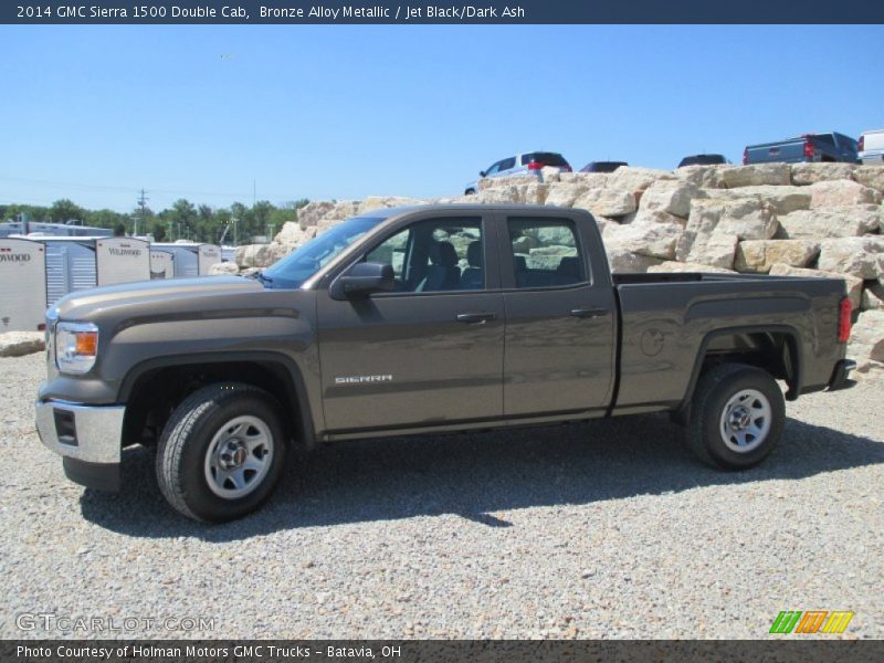 Bronze Alloy Metallic / Jet Black/Dark Ash 2014 GMC Sierra 1500 Double Cab