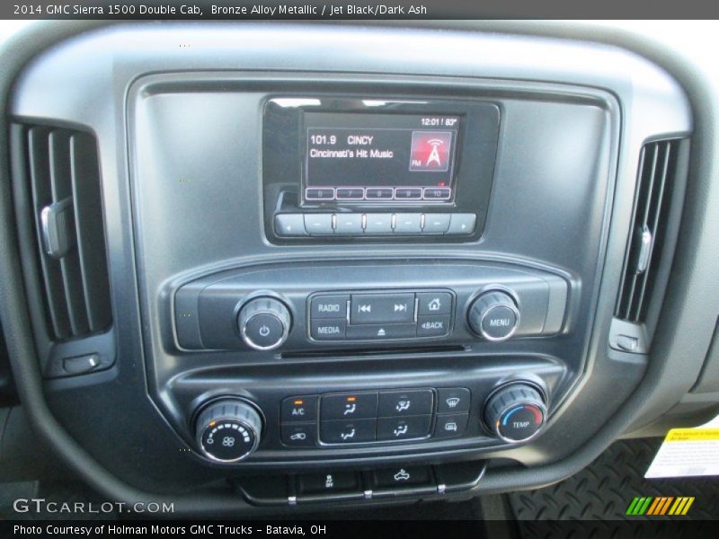 Bronze Alloy Metallic / Jet Black/Dark Ash 2014 GMC Sierra 1500 Double Cab