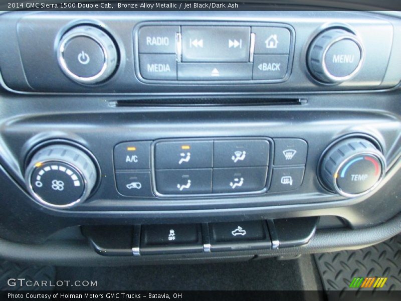 Bronze Alloy Metallic / Jet Black/Dark Ash 2014 GMC Sierra 1500 Double Cab