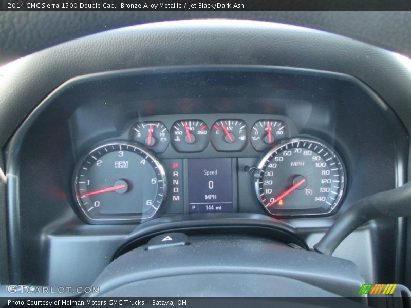 Bronze Alloy Metallic / Jet Black/Dark Ash 2014 GMC Sierra 1500 Double Cab